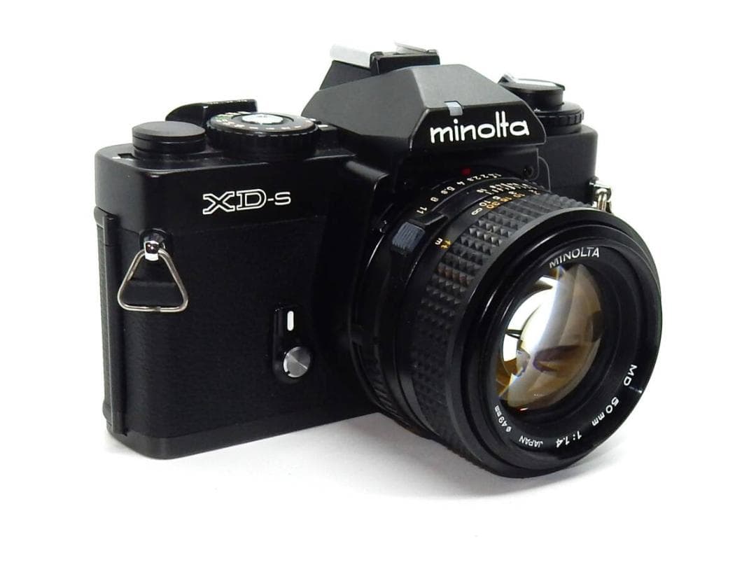 MINOLTA XD-s MD 50mm F1.4 露出計・シャッター全速確認