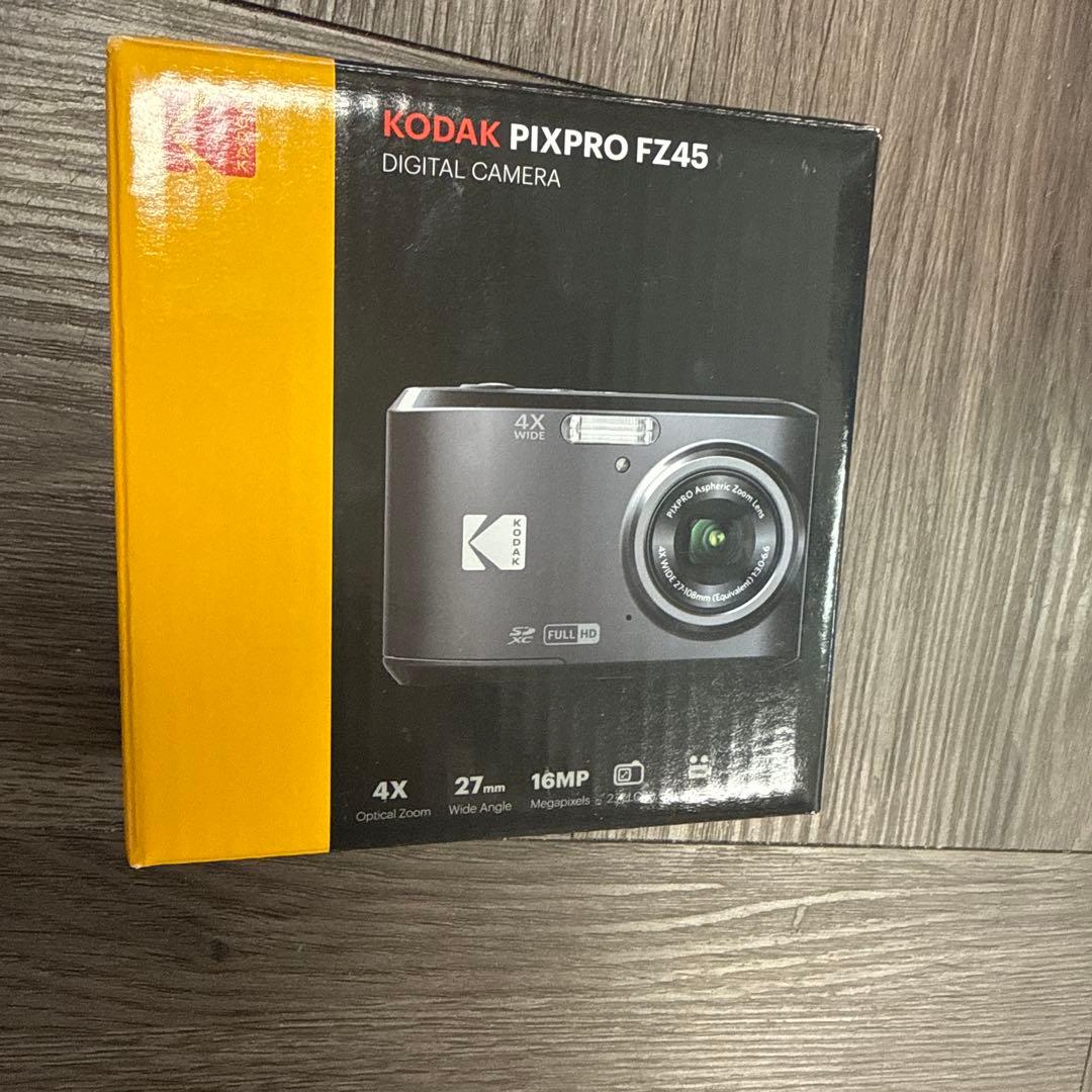 KODAK コダック 光学4倍ズームデジタルカメラ PIXPRO FZ45BK