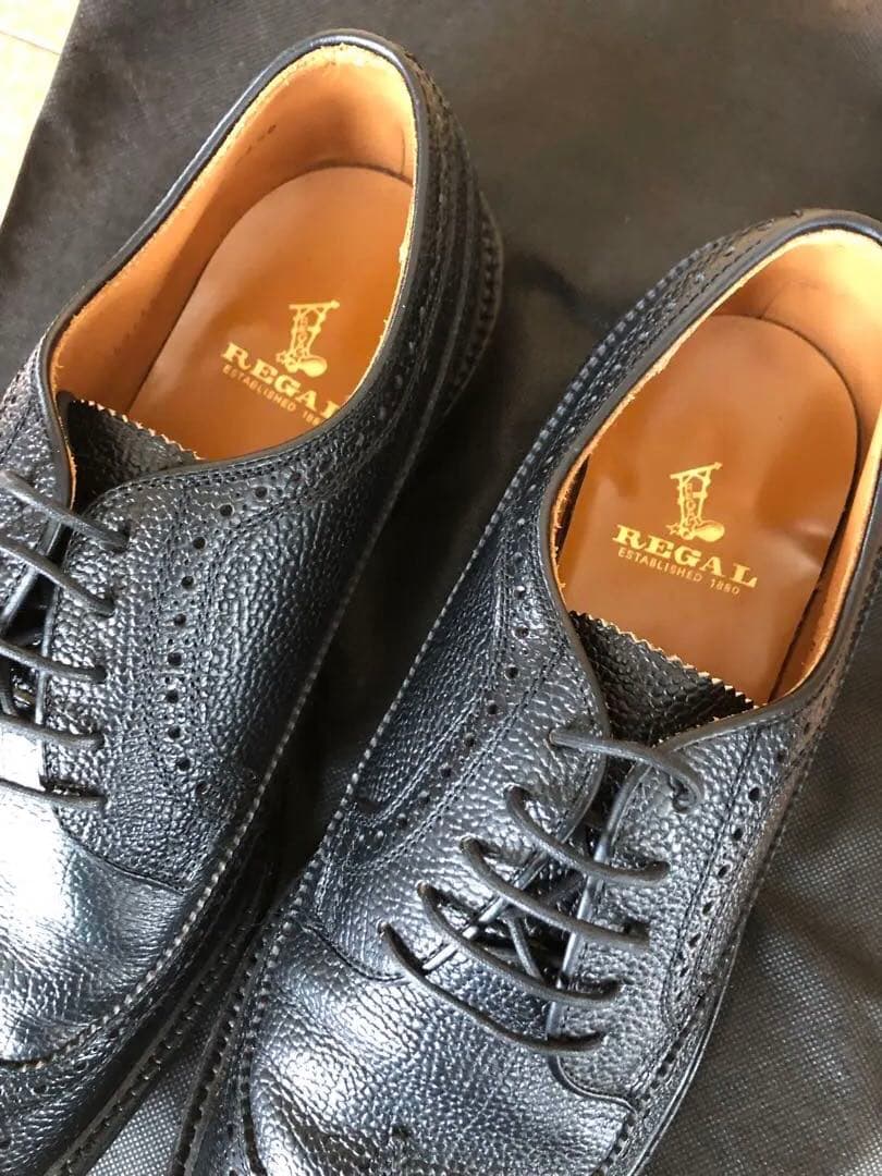 REGAL ブラック 2585 旧タグ26.5cmEE