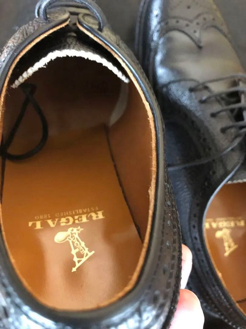 REGAL ブラック 2585 旧タグ26.5cmEE