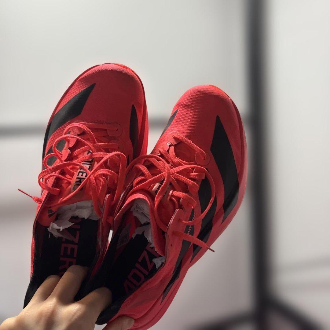 アディダス アディオスプロ4 25.0cm レッド 新品未使用 正規品