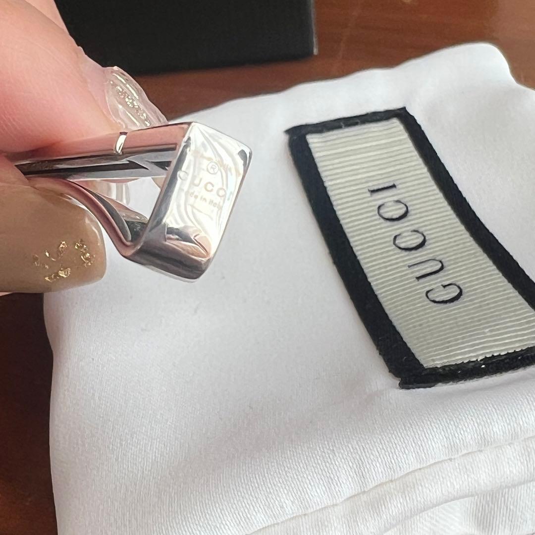 専用　【鏡面仕上】GUCCI ネクタイピン　タイピン　925　仕事　冠婚葬祭