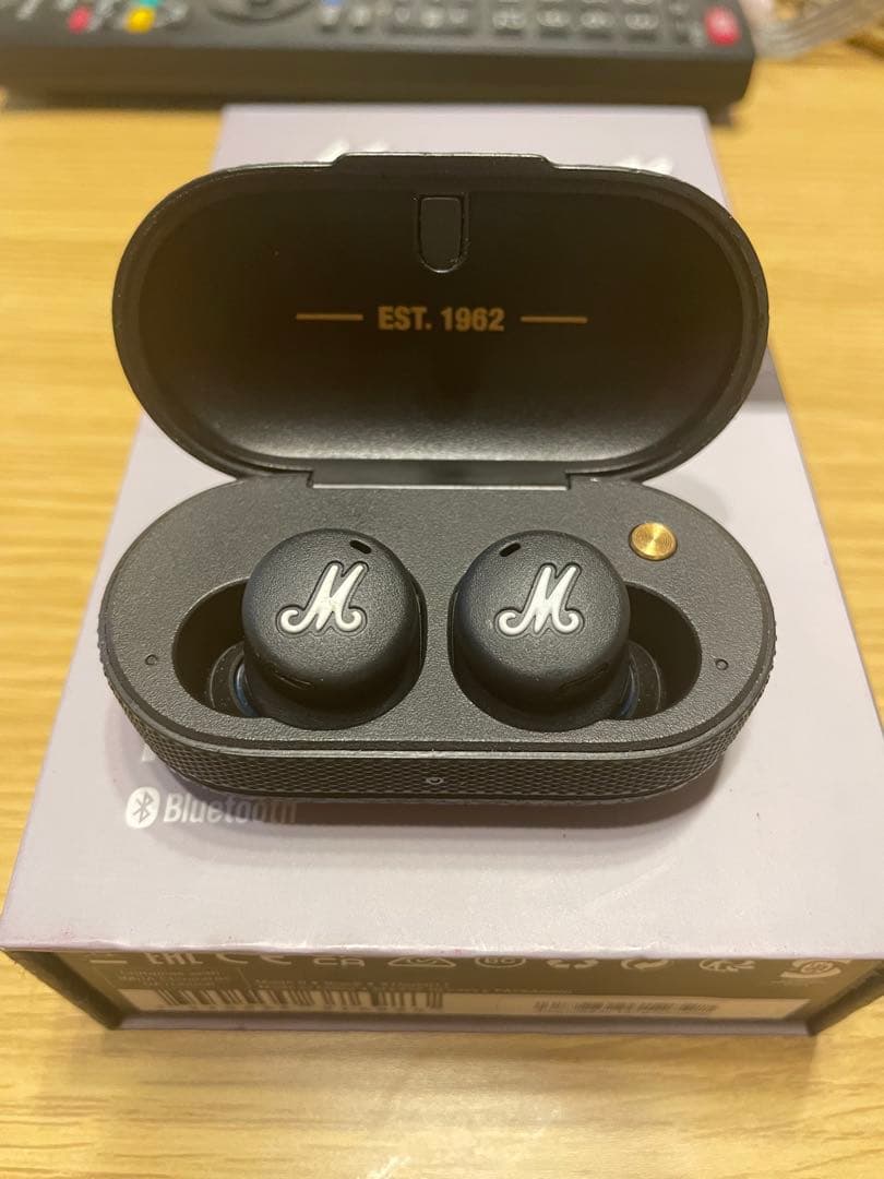 Marshall MODEⅡ 付属品完備！　ワイヤレスイヤホン