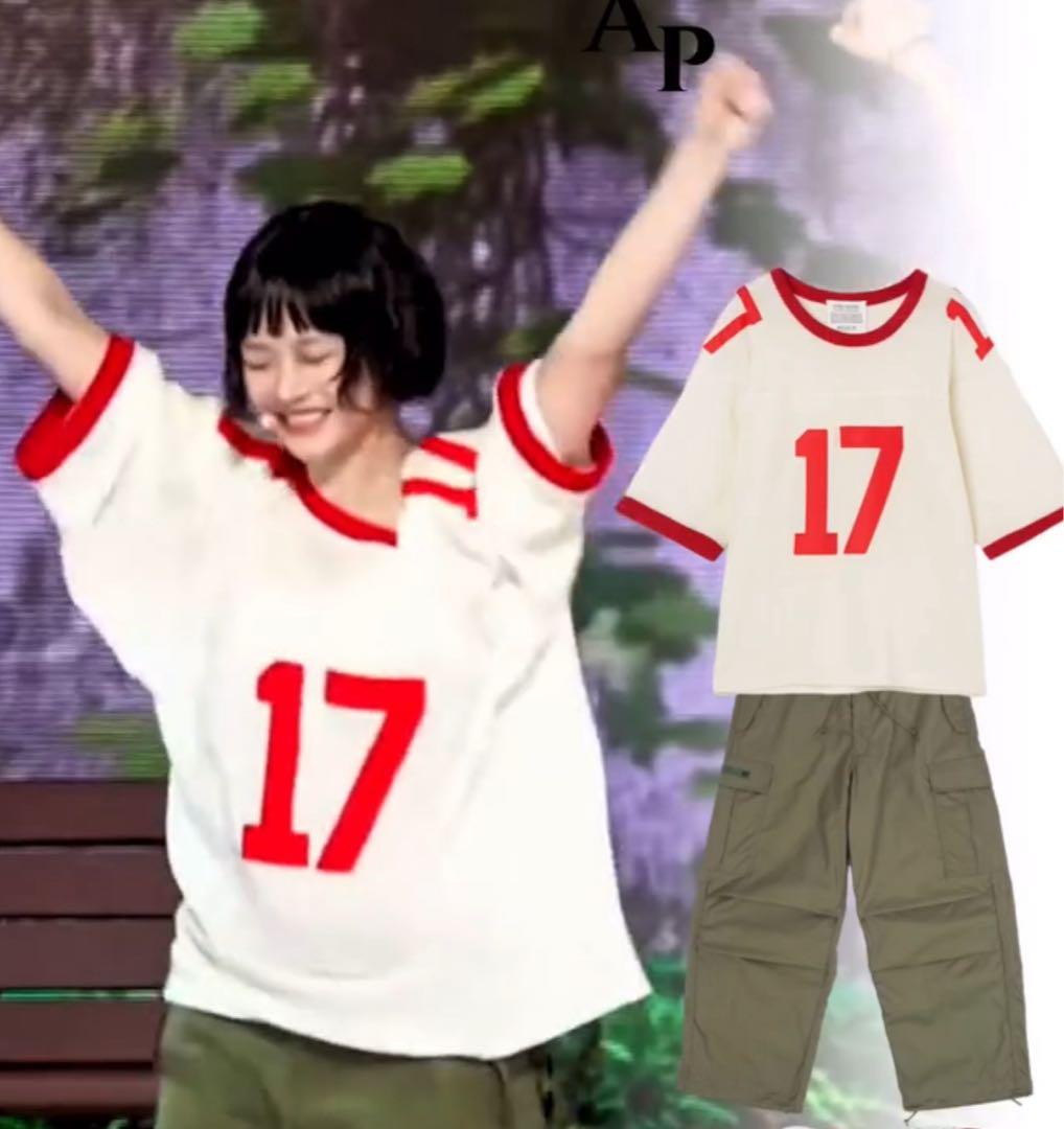 INSCRIRE 半袖Tシャツ L NEWJEANS Hanni着用　ハニ