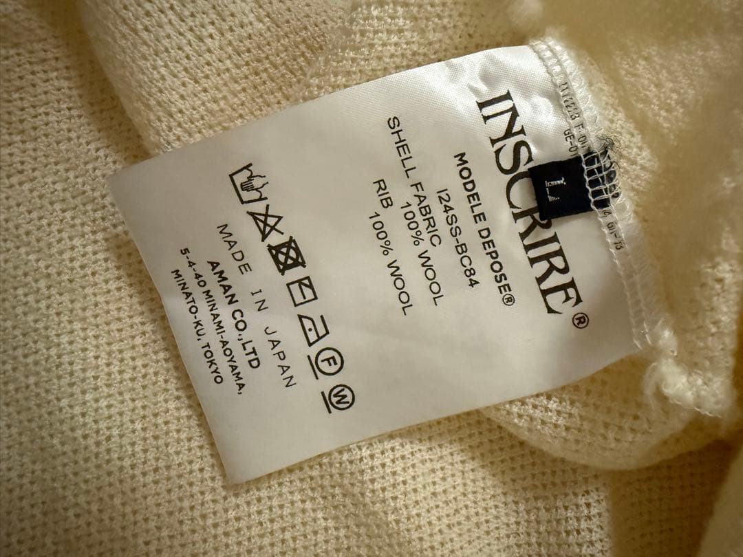 INSCRIRE 半袖Tシャツ L NEWJEANS Hanni着用　ハニ