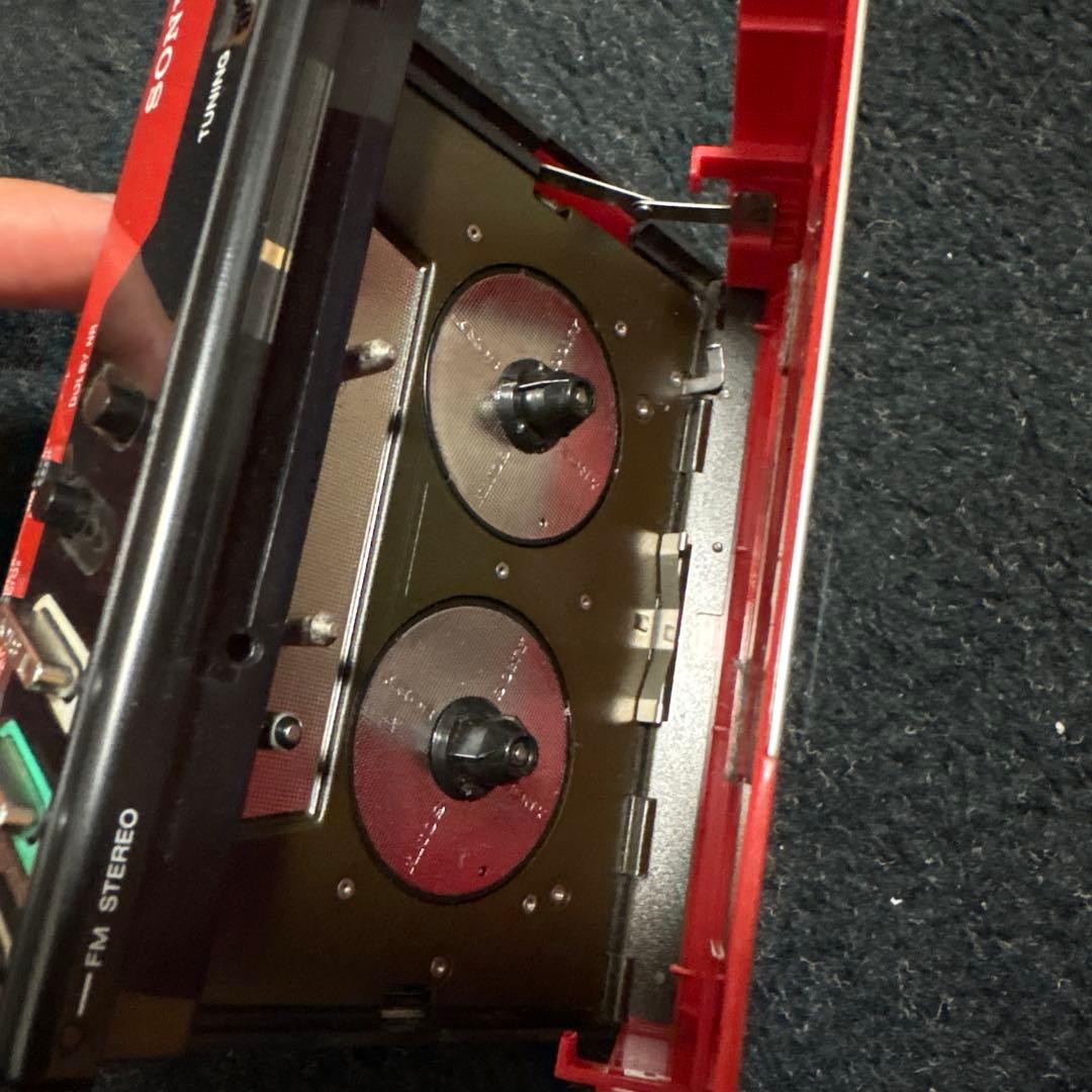 ポータブルプレーヤー SONY WM-F65 cassette-coder WALKMAN