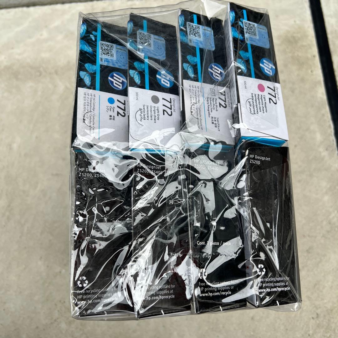 HP 772 インクカートリッジ 8色セット