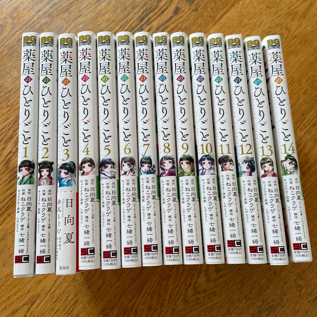 薬屋のひとりごと　1〜14巻セット