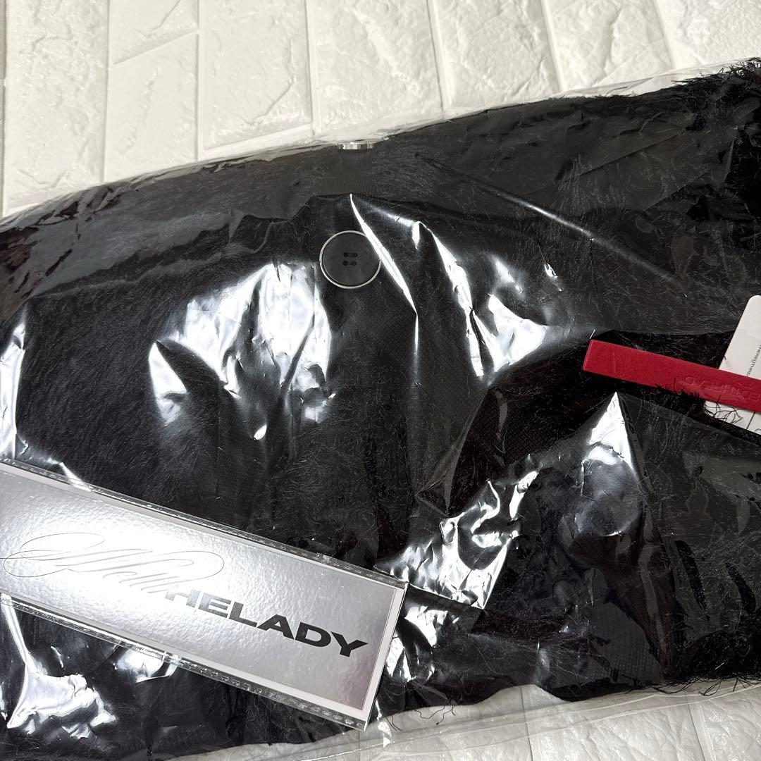 トップス basic shaggy cardigan