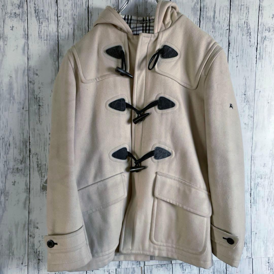 Burberry Black Label ダッフルコート　Lサイズ　チェック柄