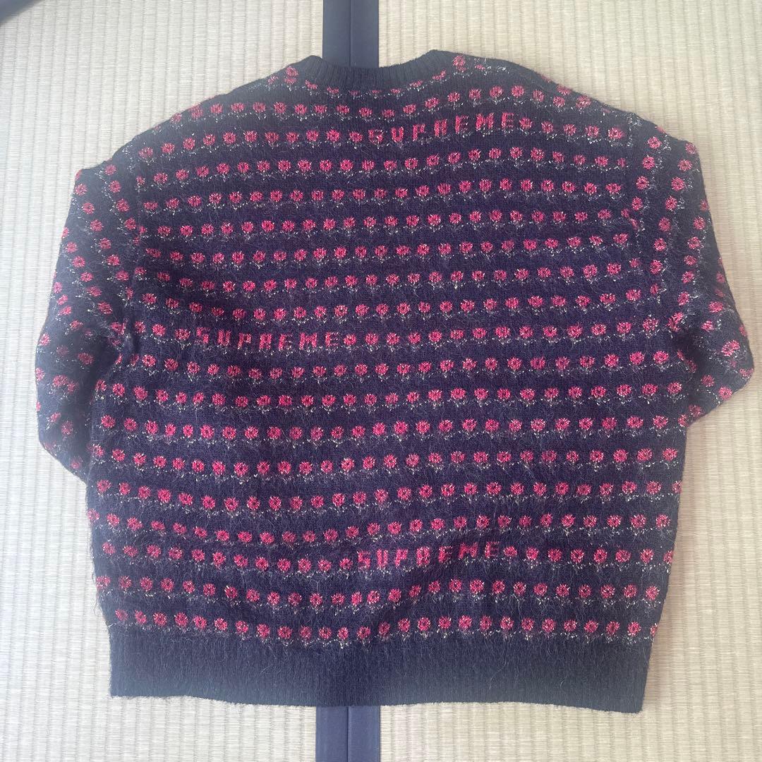 トップス Supreme Flowers llic Sweater \"Black\"