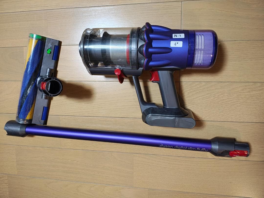 ダイソン★digital slim★SV18★バッテリー新品と同等★3