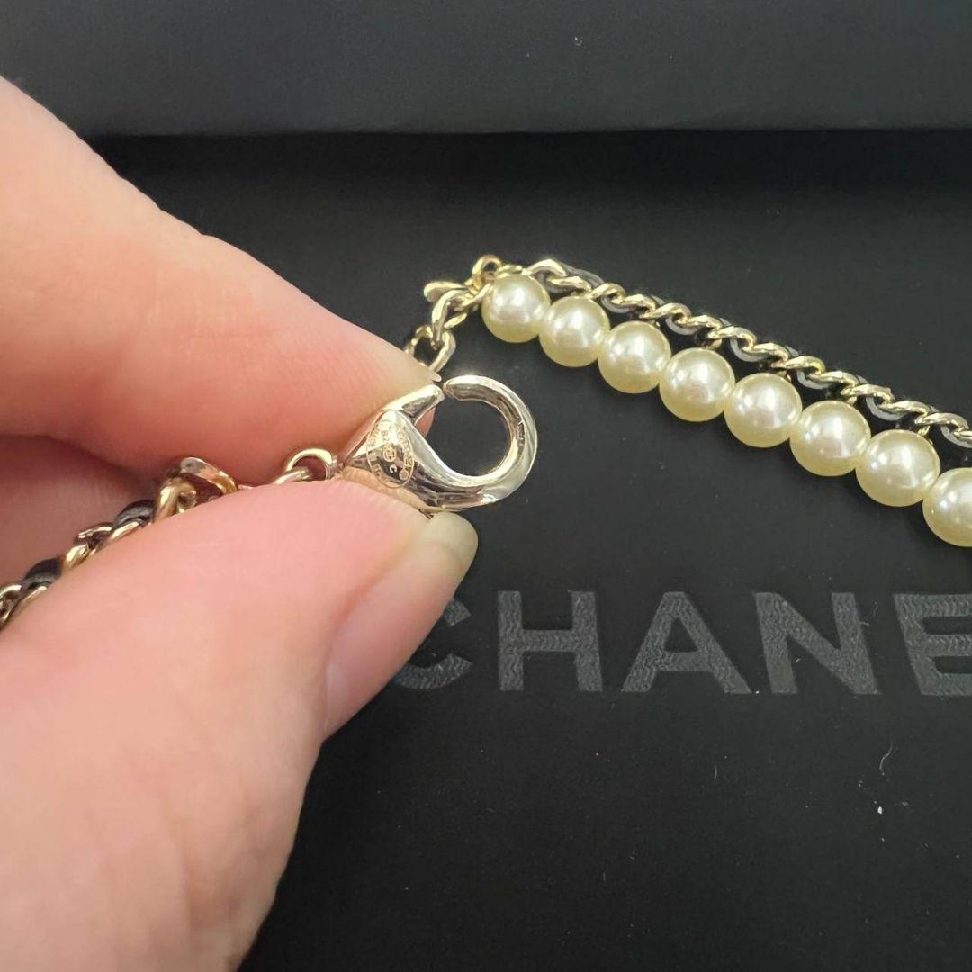 【美品】CHANEL パールネックレス