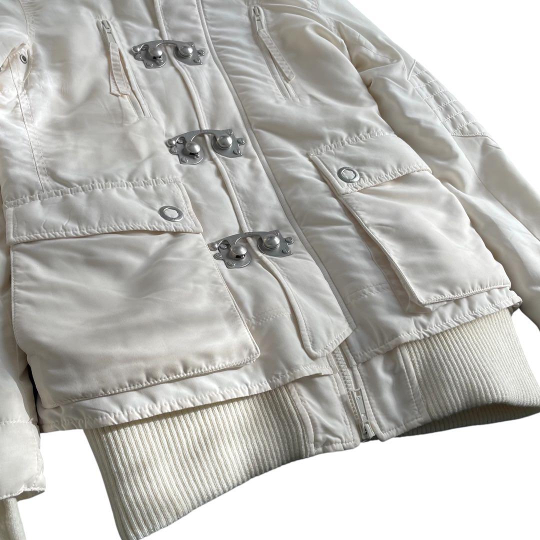 【☆希少☆】 SLY モッズコート N3B Y2K 平成 ホワイト 激レア 古着