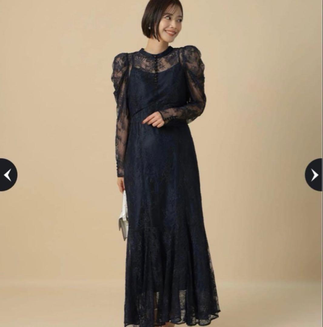 アプワイザーリッシェ マーメイドレスワンピース　ドレス　レースワンピース