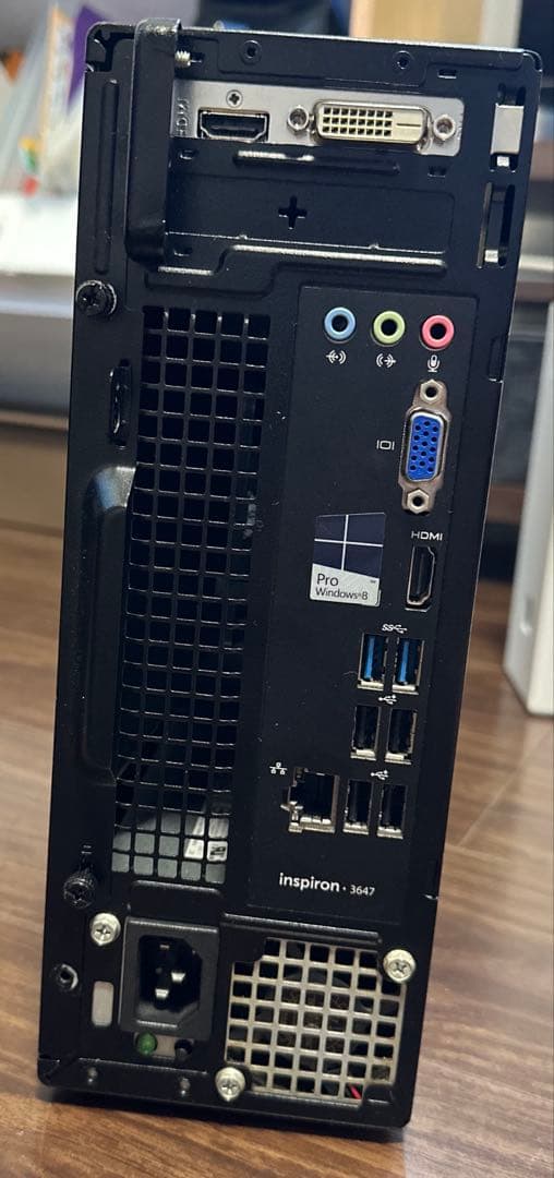 DELL Inspiron 3647 スリムデスクトップ　グラボ付　無線LAN付