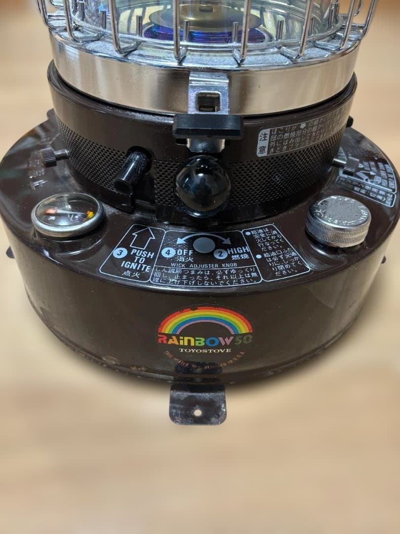 【名機】トヨトミ レインボーストーブ RAINBOW 50 レトロ ヴィンテージ