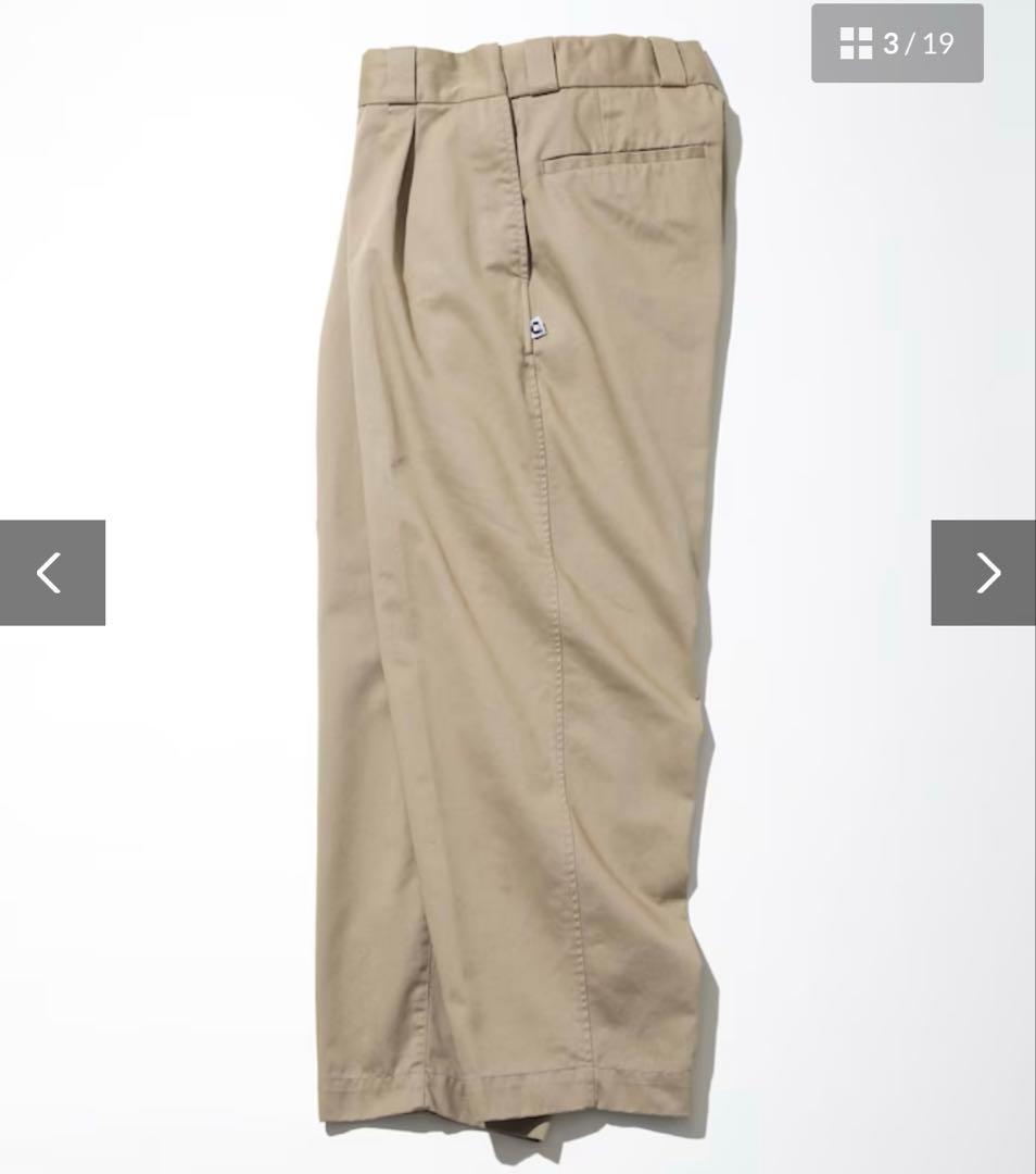 CANVAS88　TC Twill 1 Tuck Pants