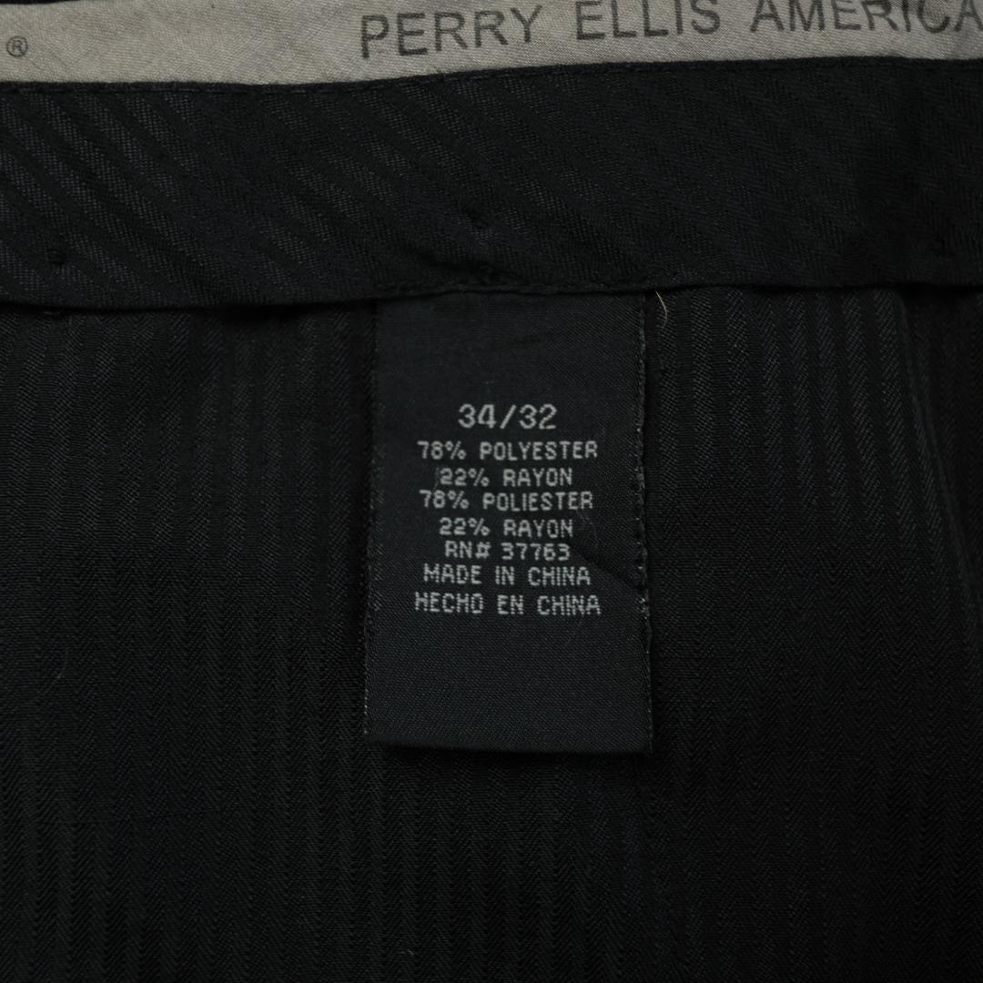 パンツ PERRY ELLIS Two tuck Wide Slacks 34/32