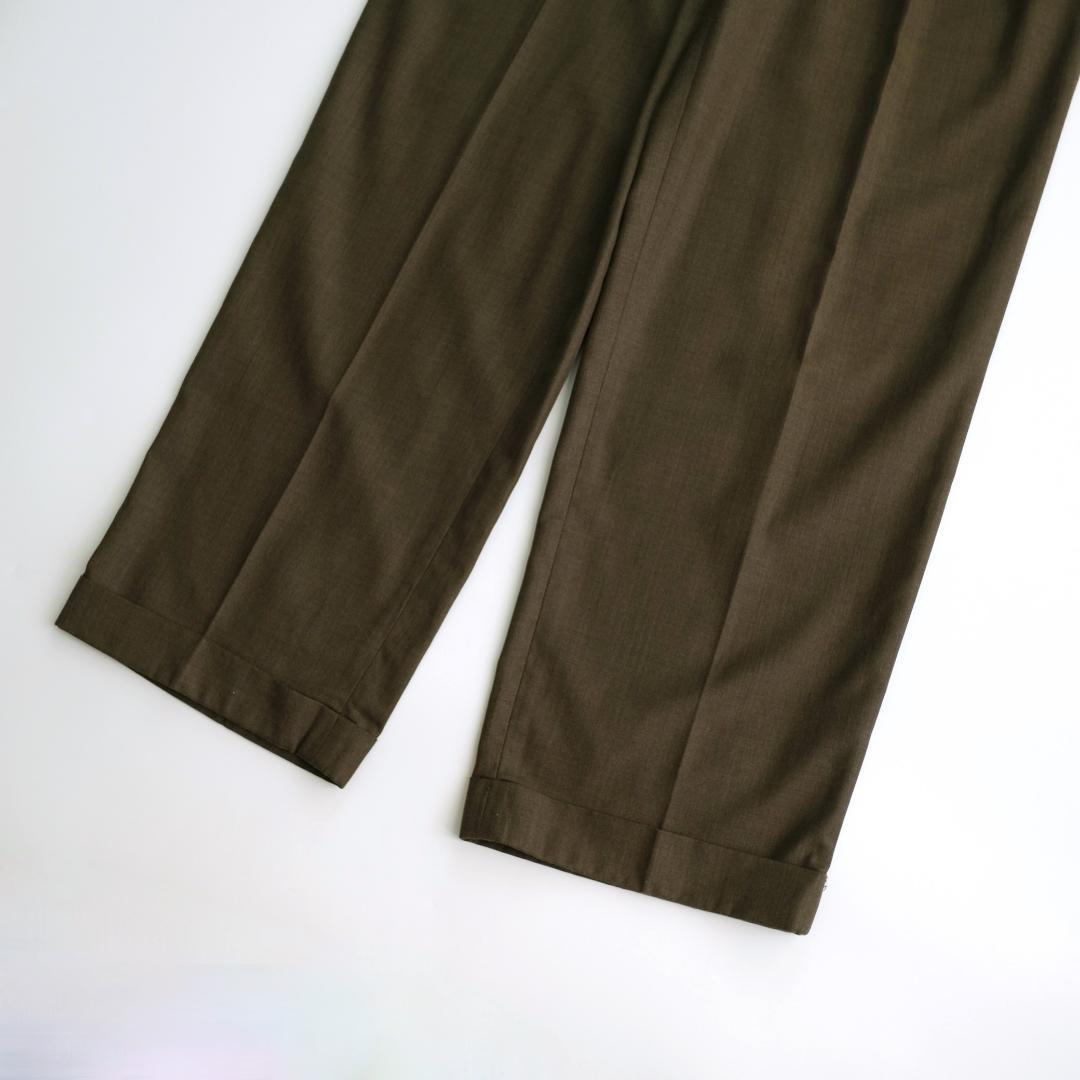 パンツ PERRY ELLIS Two tuck Wide Slacks 34/32