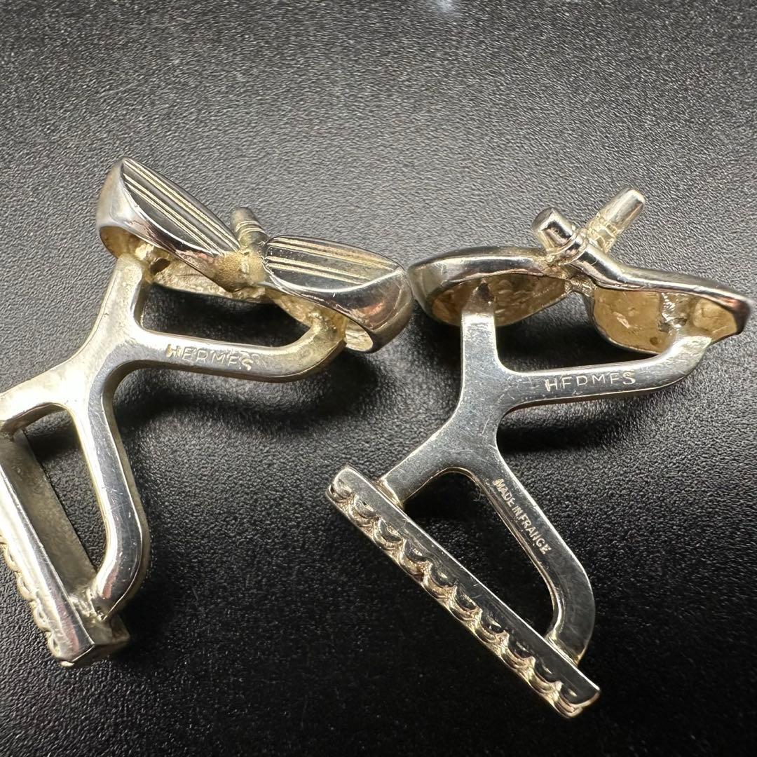 極美品✨ヴィンテージエルメス　HERMES ゴルフ　ゴルフクラブ　カフス　082