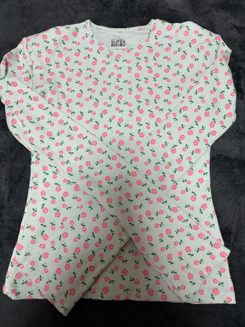 トップス HOLIDAY SUPERRIB PADDEDSHOULDER CREWNECK