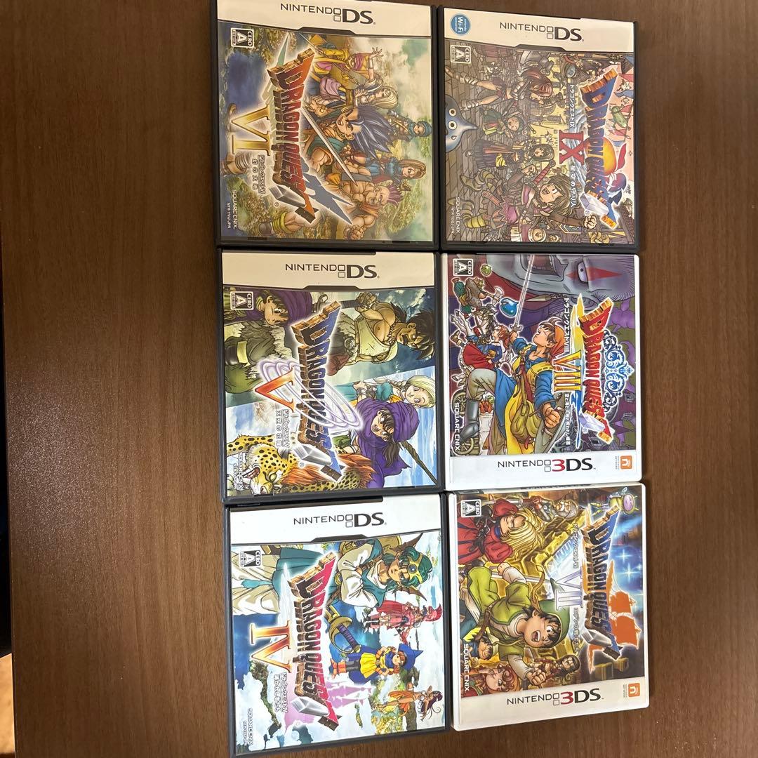 【3DS・DS】ドラゴンクエスト 4・5・6・7・8・9