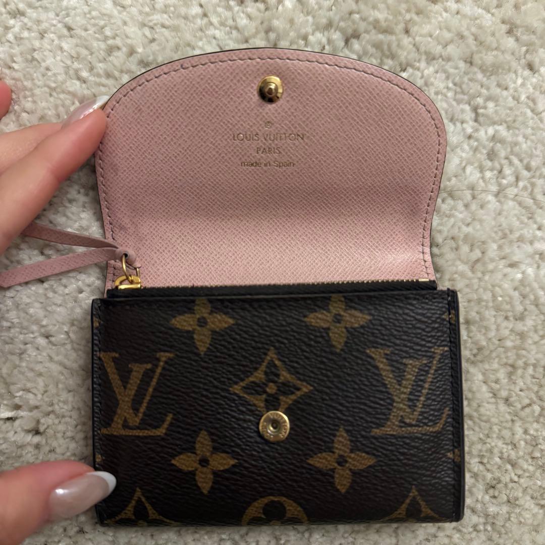 ルイヴィトン モノグラム ポルトモネ・ロザリ ケース カードケース