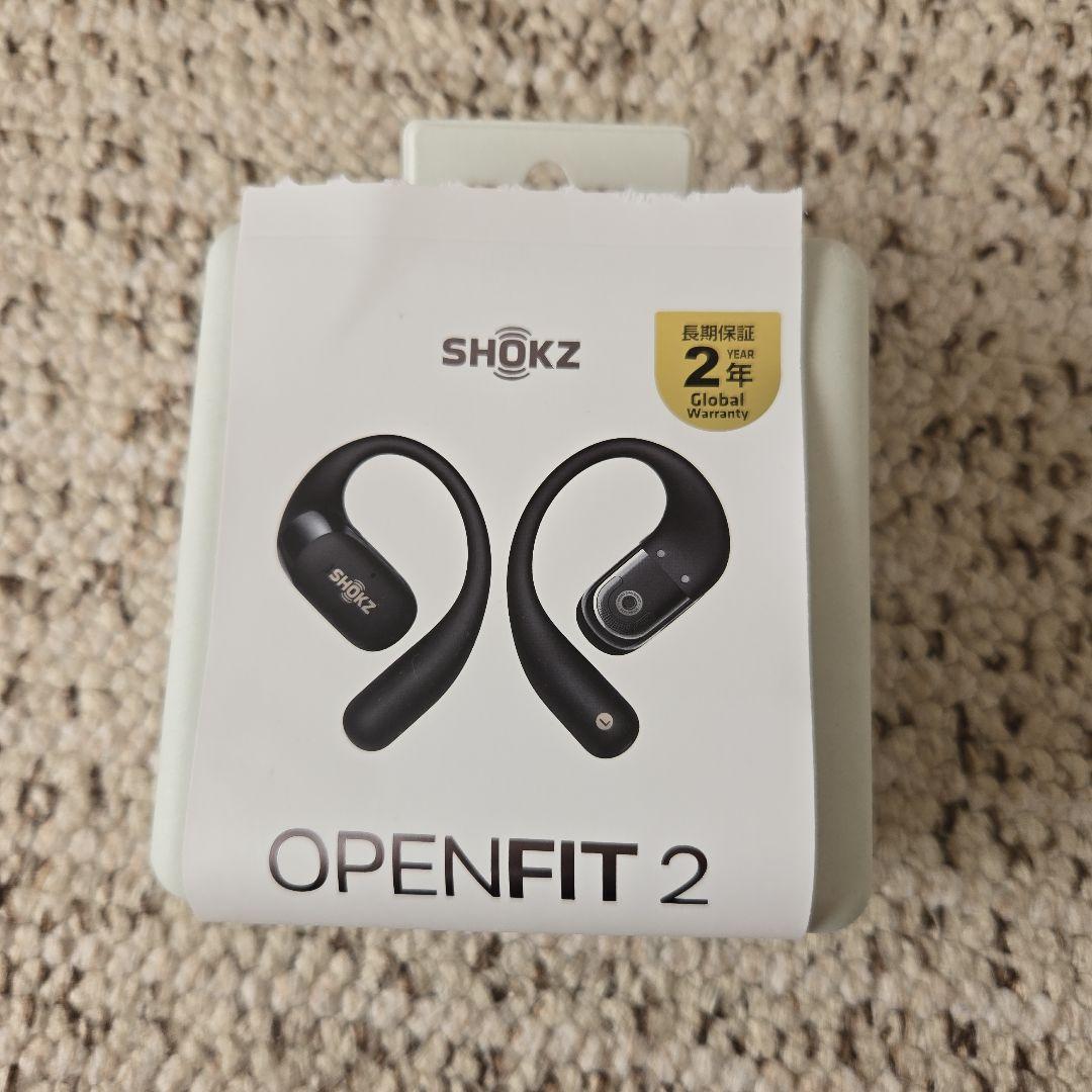 SHOKZ オープンフィット2 ブラック