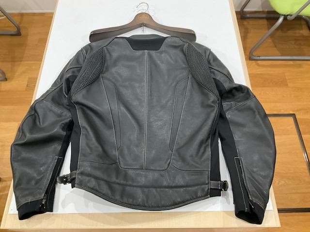 KUSHITANI レザーバイクジャケット L ブラック/レッド