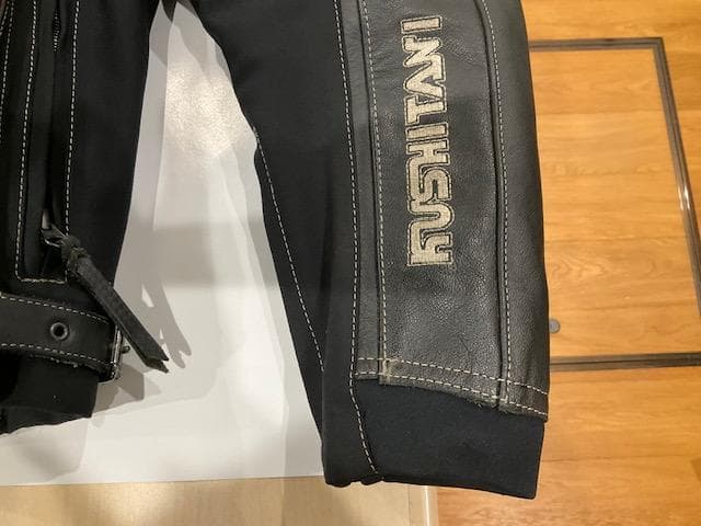 KUSHITANI レザーバイクジャケット L ブラック/レッド