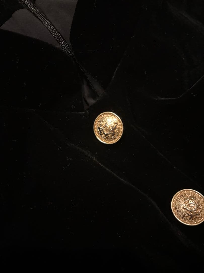 クラシックベルベット ワンピース