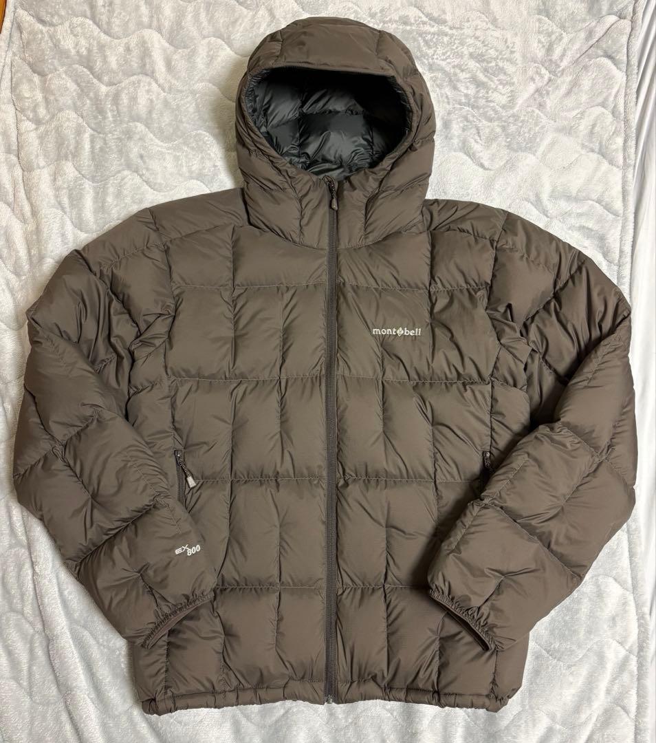 【完売カラー】24AW モンベル ネージュダウンパーカー XL ダークブラウン