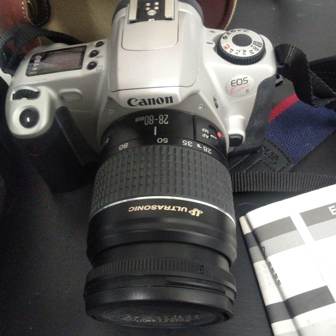 Canon EOS Kiss III 一眼レフカメラセット リチウム電池付