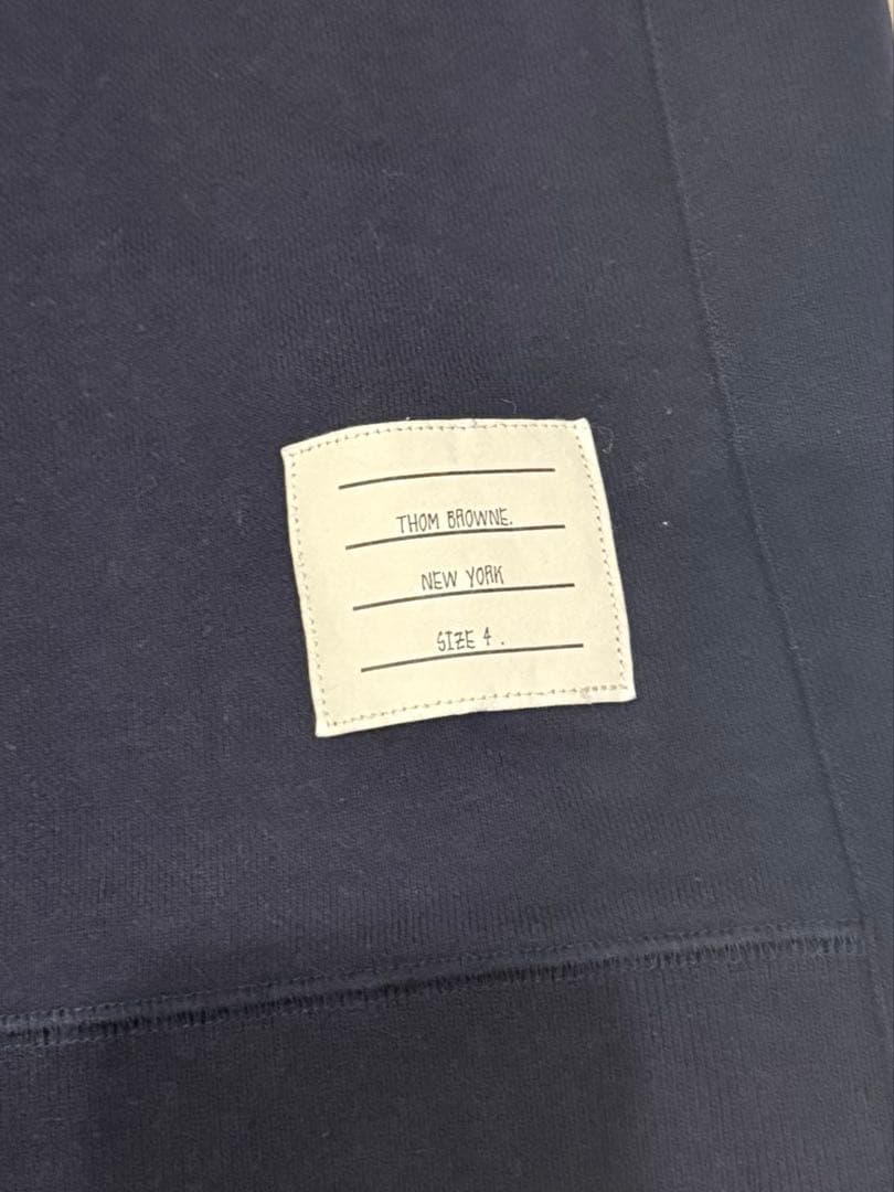 トムブラウン スウェット トレーナー ネイビー 4サイズ