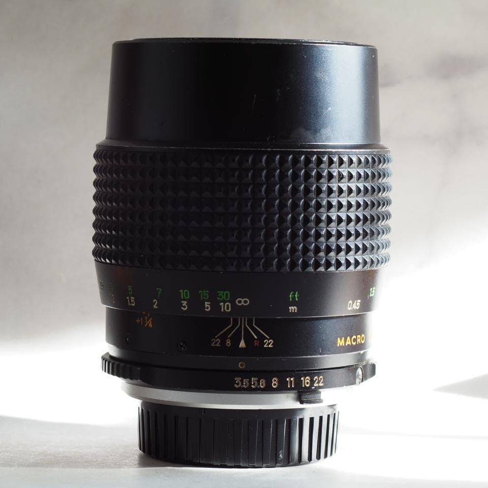 ミノルタ MC Macro Rokkor 100mm f3.5 マクロ
