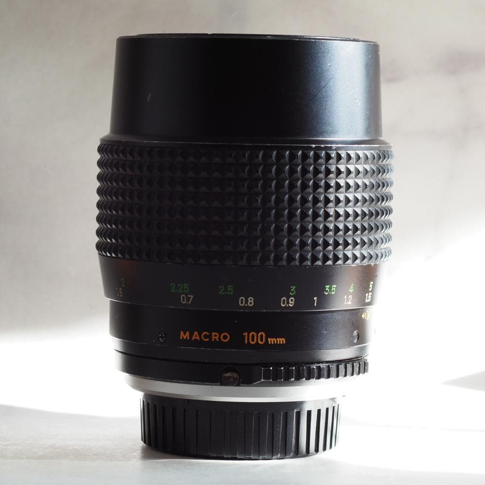 ミノルタ MC Macro Rokkor 100mm f3.5 マクロ