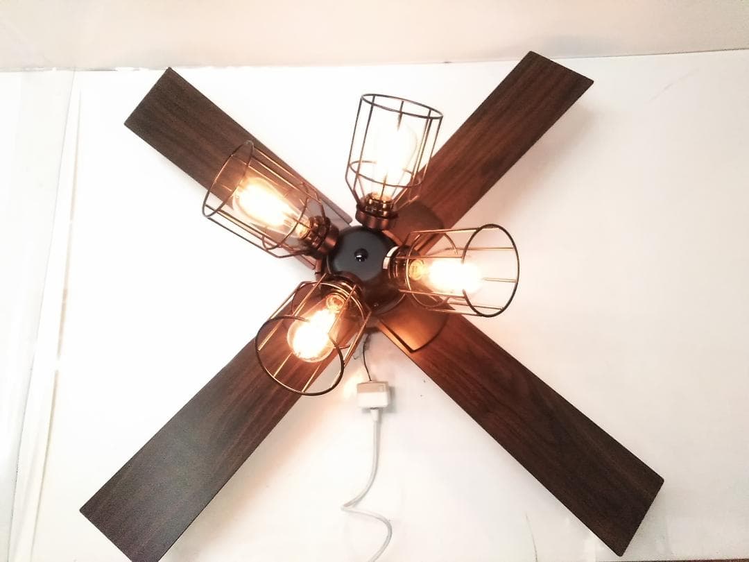 JAVALO ELF JE-CF001V シーリングファン リモコン付き□