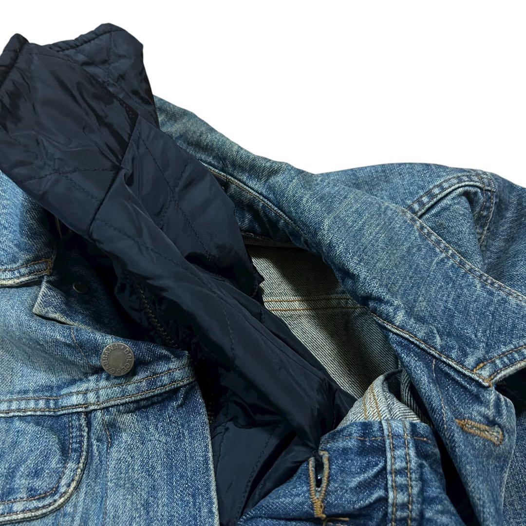 DOLCE&GABBANA インナーダウン デニムジャケット コレクション