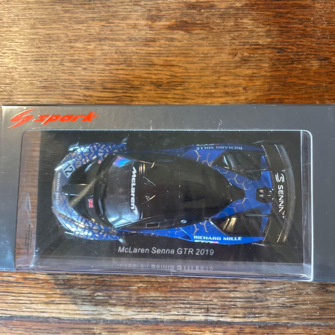 絶版新品未開封未使用品 1/43 スパーク　マクラーレン　セナ　GTR 2019