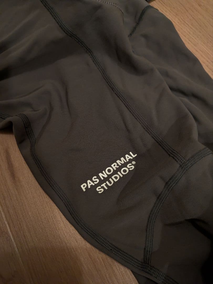 PAS NORMAL STUDIOS ビブタイツ グレー　S