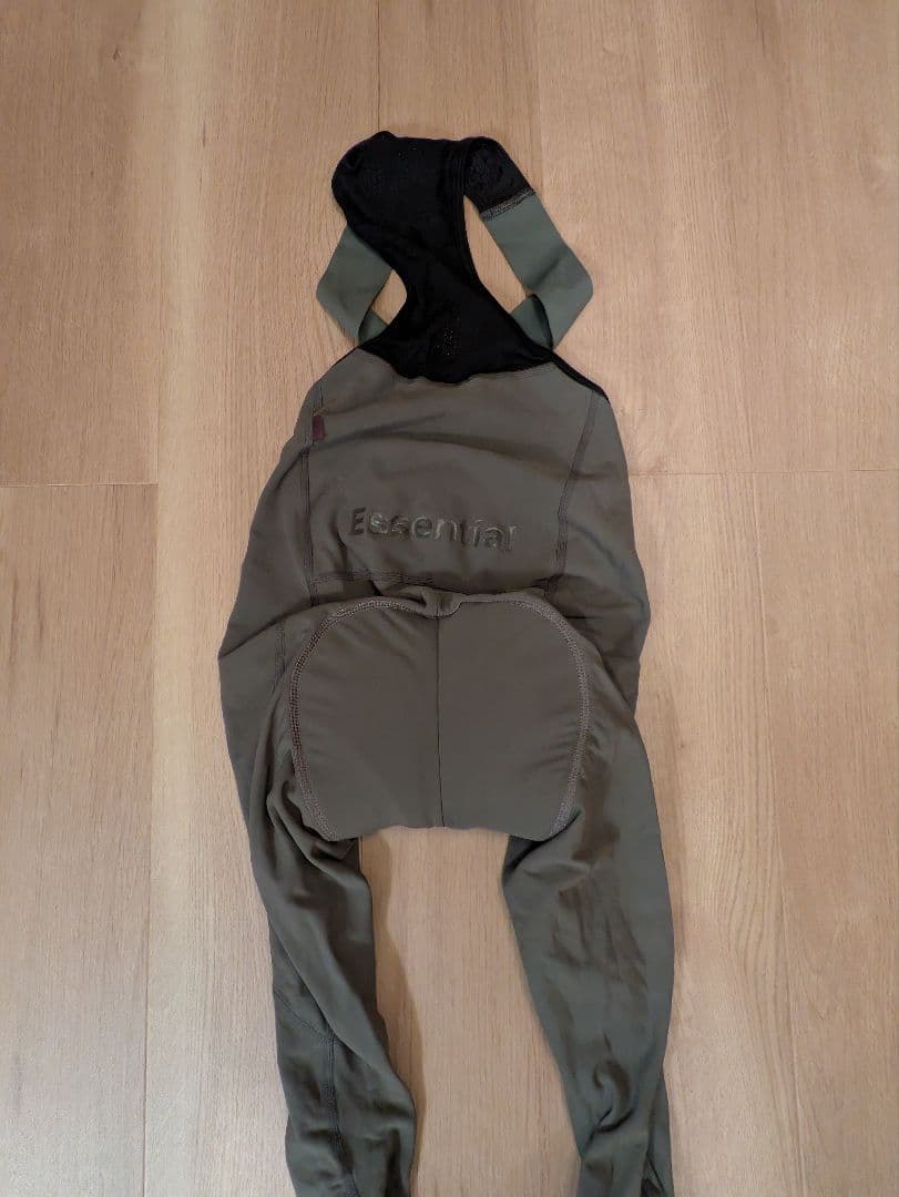 PAS NORMAL STUDIOS ビブタイツ グレー　S