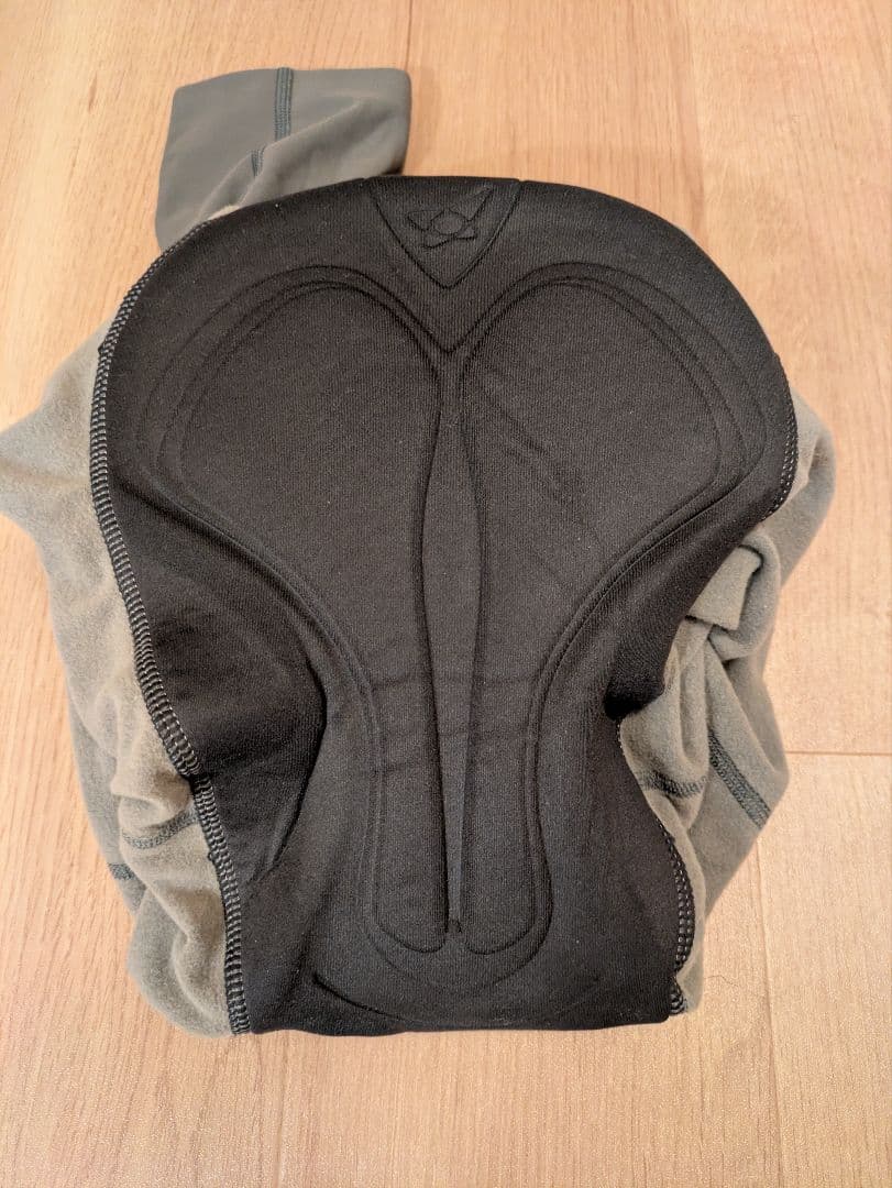 PAS NORMAL STUDIOS ビブタイツ グレー　S