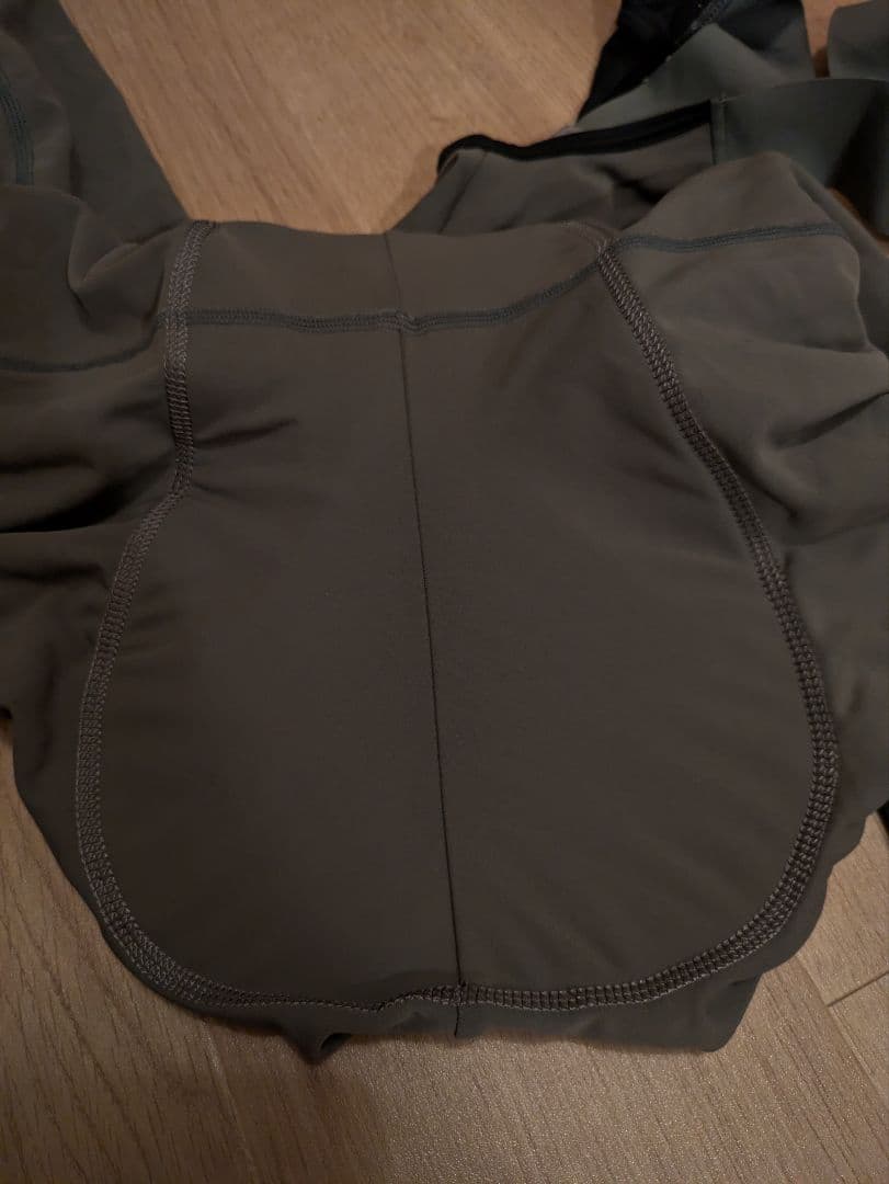 PAS NORMAL STUDIOS ビブタイツ グレー　S