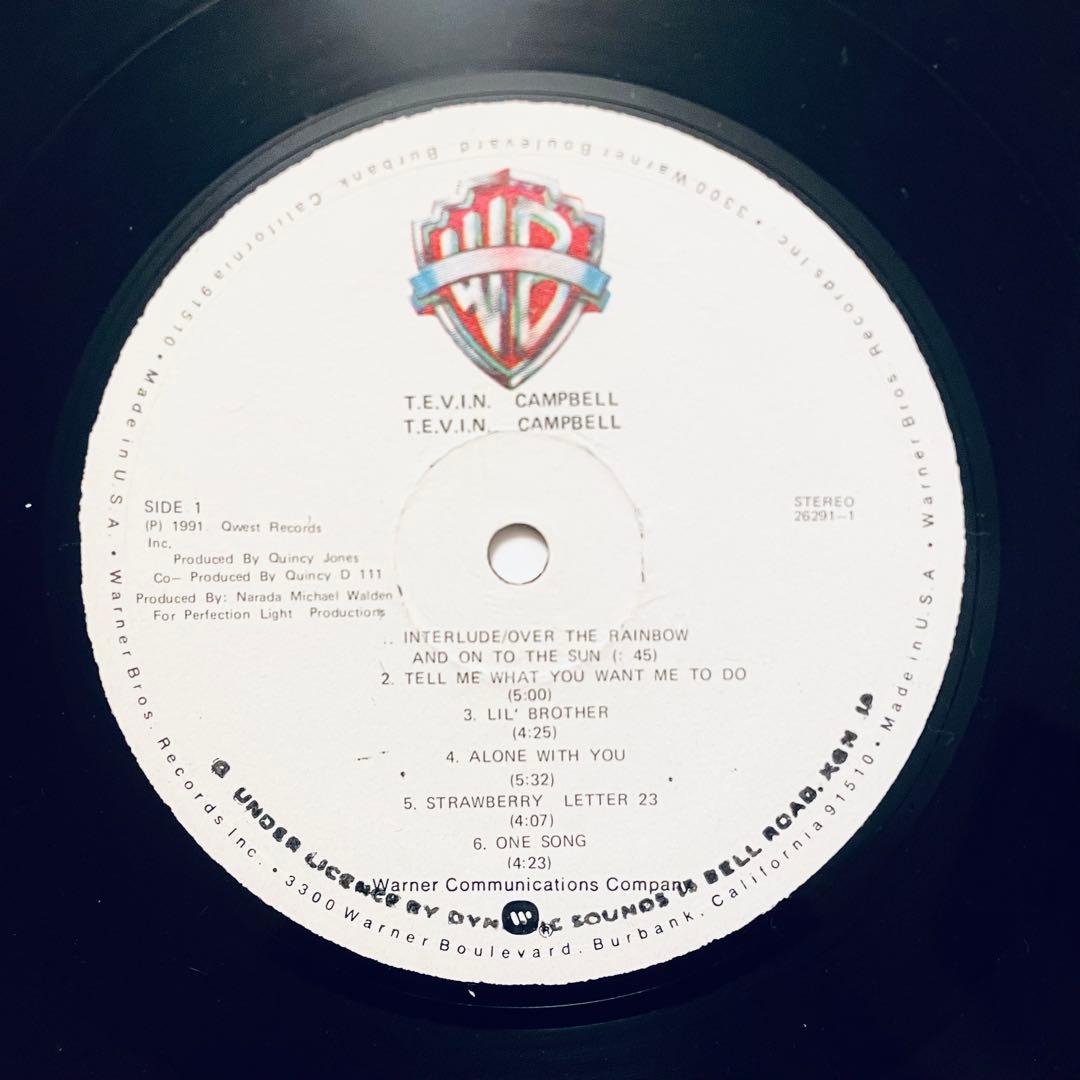 TEVIN CAMPBELL T.E.V.I.N. レコード　LP