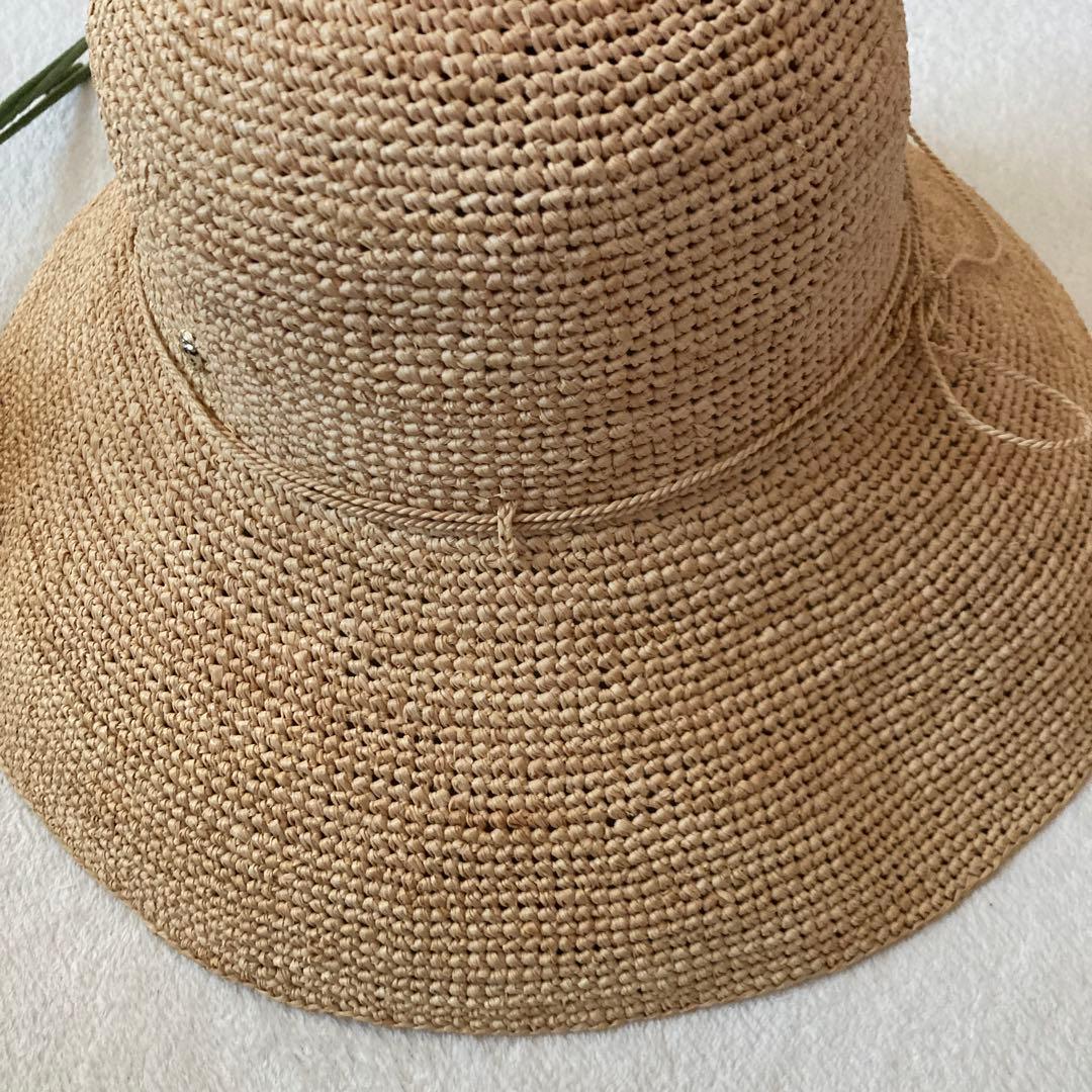 極美品⭐️HELEN KAMINSKI ストローハット 麦わら帽子 つば広め
