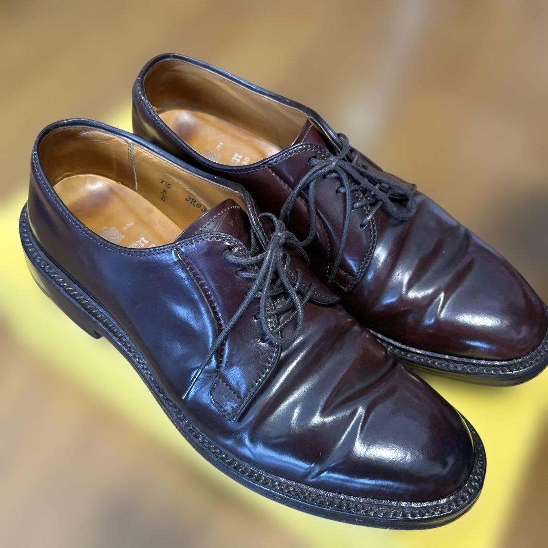 【限定値下げ】【美品】オールデン　Alden990 コードバン　バーガンディ