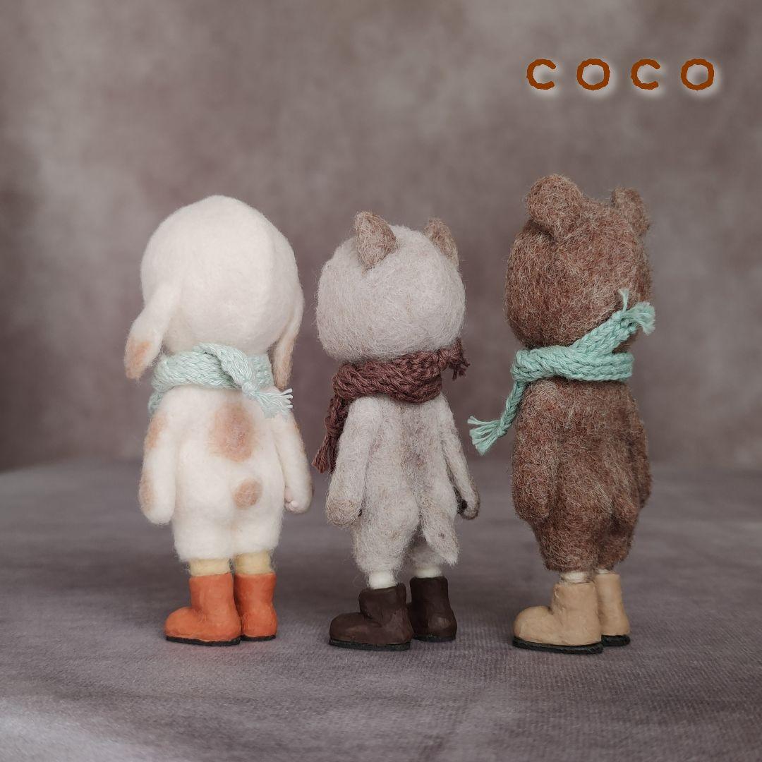 モ*テ様 着ぐるみを着た男の子　3人組