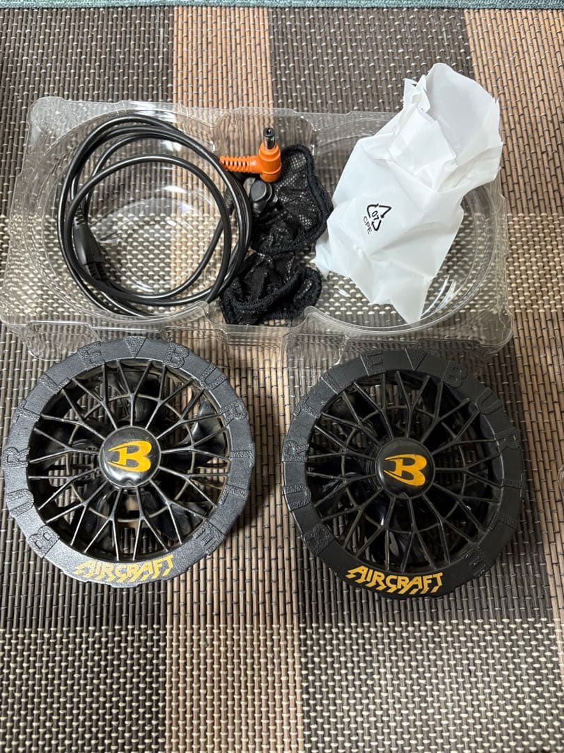 最新！2025モデルバートル空調ファン　バッテリー2個セット！