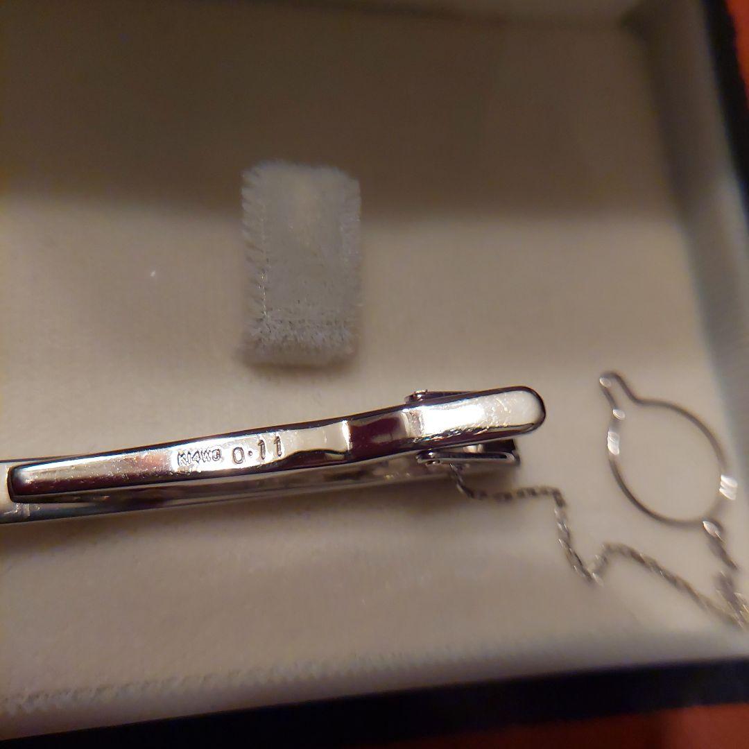 足立宝石店pt－wg製ダイヤモンド天然石タイ止め